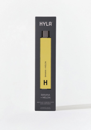 HYLA Disposable – 10% Guarana 4500 Puffs BANANA + MELON