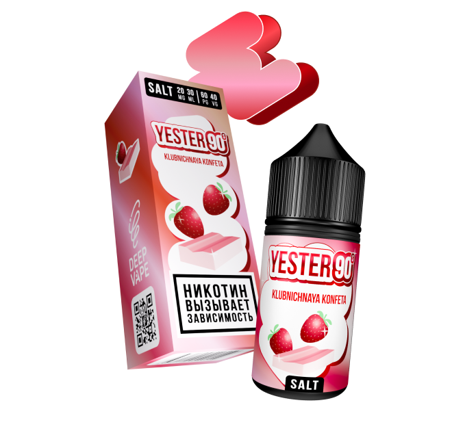 "ЙЕСТЕР" Klubnichnaya konfeta