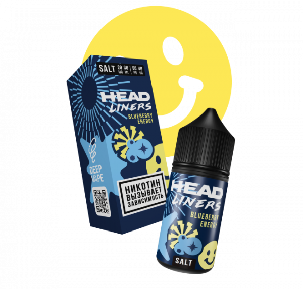 «ХЭДЛАЙНЕРС» Blueberry Energy