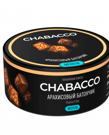 Chabacco Peanut bar (Арахисовый батончик) Medium 25 г