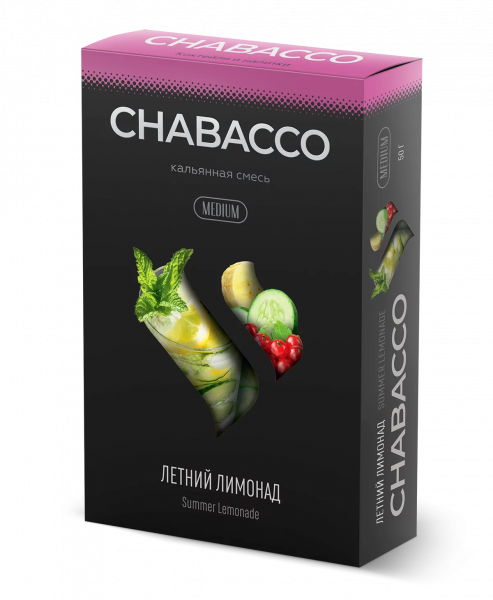Chabacco Summer Lemonade (Летний Лимонад) Medium 50 г