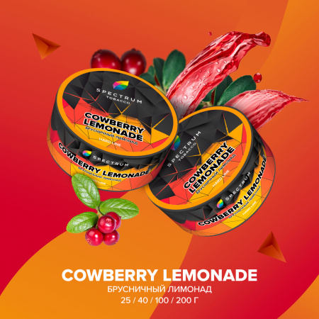 COWBERRY LEMONADE HL, 25 гр, SPECTRUM TOBACCO