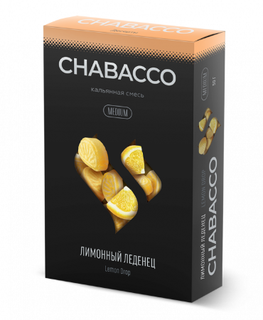Chabacco Lemon Drop (Лимонный Леденец) Medium 50 г