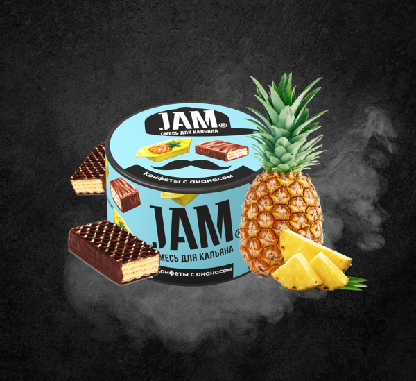JAMM 50 г Конфеты с ананасом JAMM 50 г Конфеты с ананасом