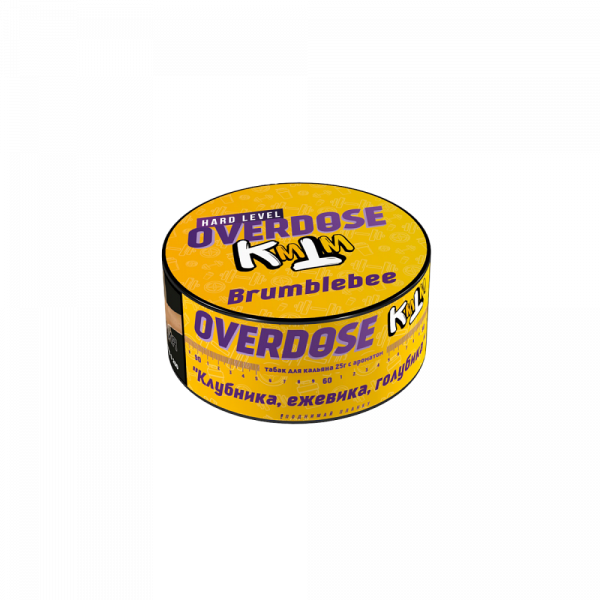 Overdose 25гр Brumblebee (Клубника, ежевика, голубика) Overdose 25гр Brumblebee (Клубника, ежевика, голубика)