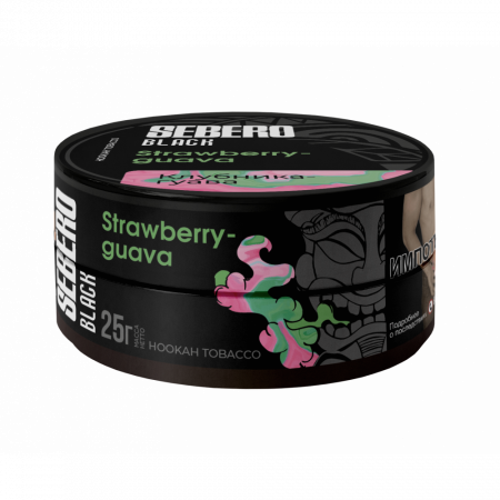 SEBERO Black Клубника-Гуава (Strawberry-guava), 25 гр