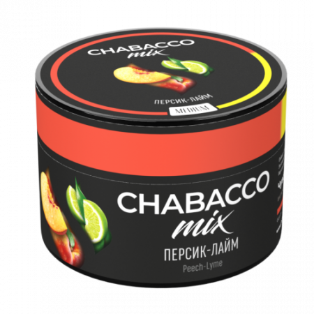 Chabacco Mix Peach-Lime (Персик-Лайм) Medium 50 г