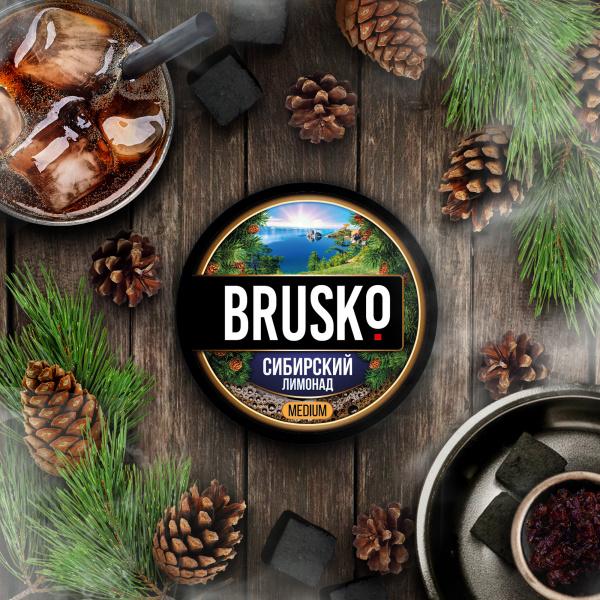 BRUSKO 50 г, Medium (Сибирский Лимонад)