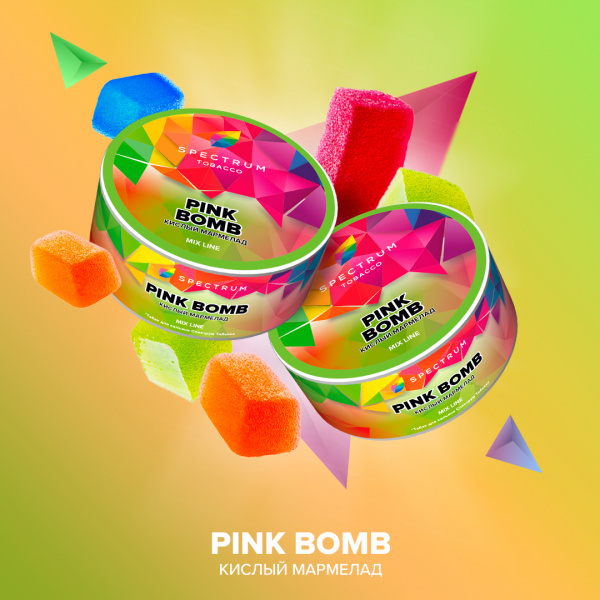 PINK BOMB, 25 гр, SPECTRUM TOBACCO