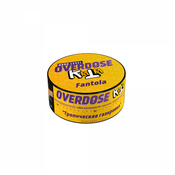 Overdose 25гр Fantola (Тропическая газировка) Overdose 25гр Fantola (Тропическая газировка)