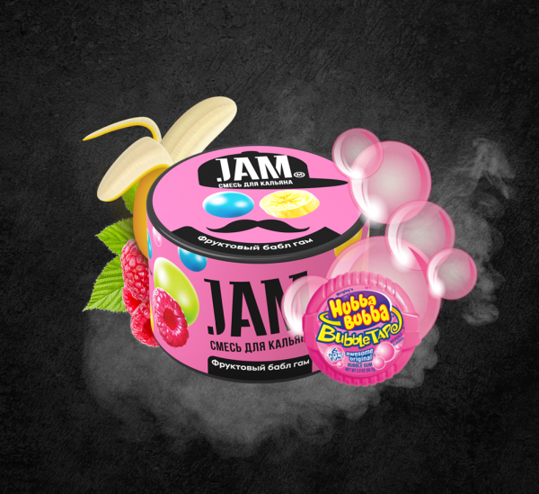 JAMM 50 г Фруктовый бабл гам JAMM 50 г Фруктовый бабл гам