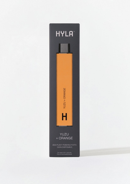 HYLA Disposable – 10% Guarana 4500 Puffs YUZU + ORANGE