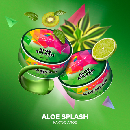 ALOE SPLASH, 25 гр, SPECTRUM TOBACCO