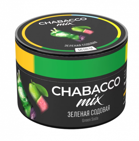 Chabacco Mix Green Soda (Зеленая содовая) Medium 50 г