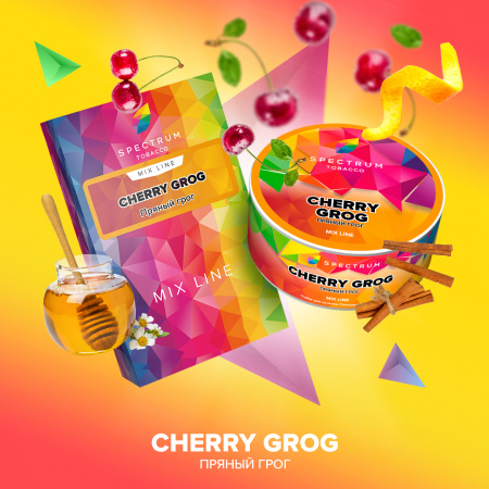 CHERRY GROG, 40 гр, SPECTRUM TOBACCO (Табак для кальяна)
