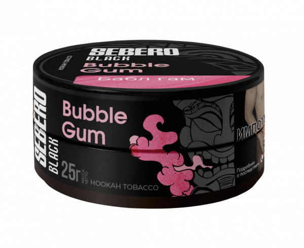 SEBERO Black Бабл гам (Bubble gum), 25 гр