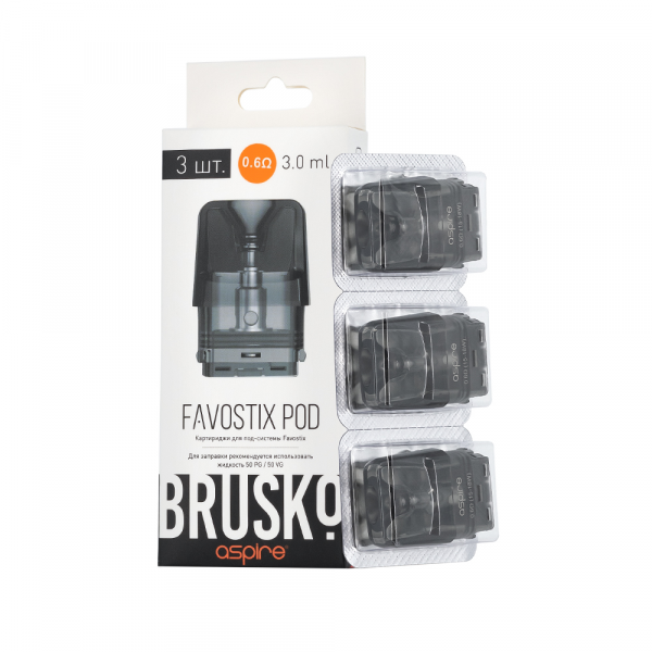 Картридж Brusko Favostix (0.6 Ом)