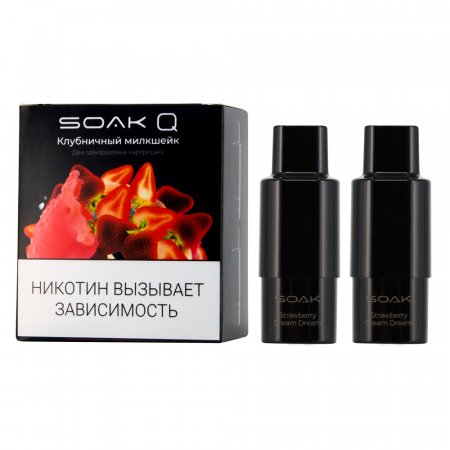 SOAK Q Pod (Strawberry Cream Dream (Клубничный милкшейк))