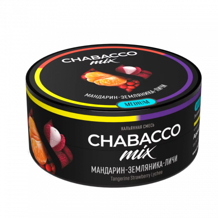 Chabacco Mix Tangerine Strawberry Lychee (Мандарин-земляника-личи) Medium 25 г