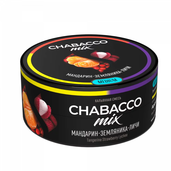 Chabacco Mix Tangerine Strawberry Lychee (Мандарин-земляника-личи) Medium 25 г