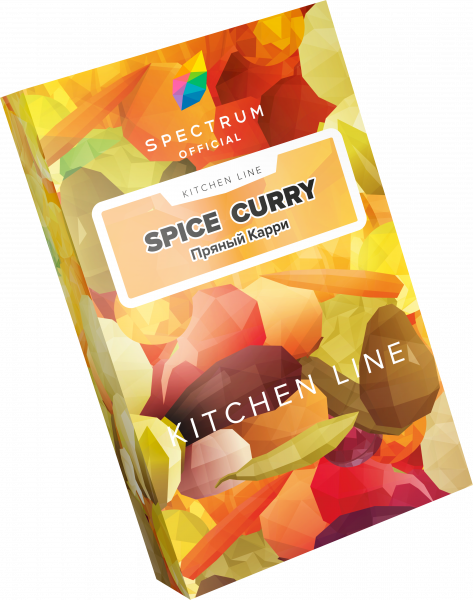 SPICE CURRY KL, 40 гр, SPECTRUM TOBACCO