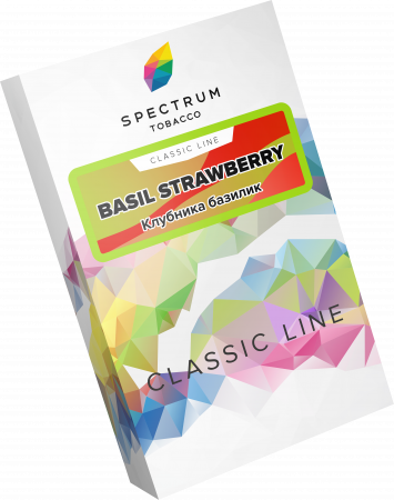 BASIL STRAWBERRY, 40 гр, SPECTRUM TOBACCO
