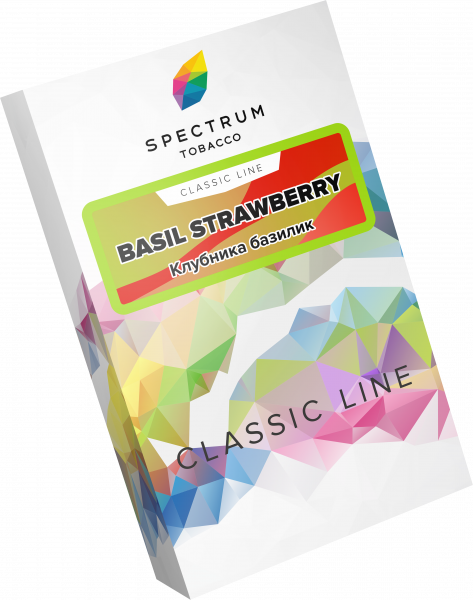 BASIL STRAWBERRY, 40 гр, SPECTRUM TOBACCO
